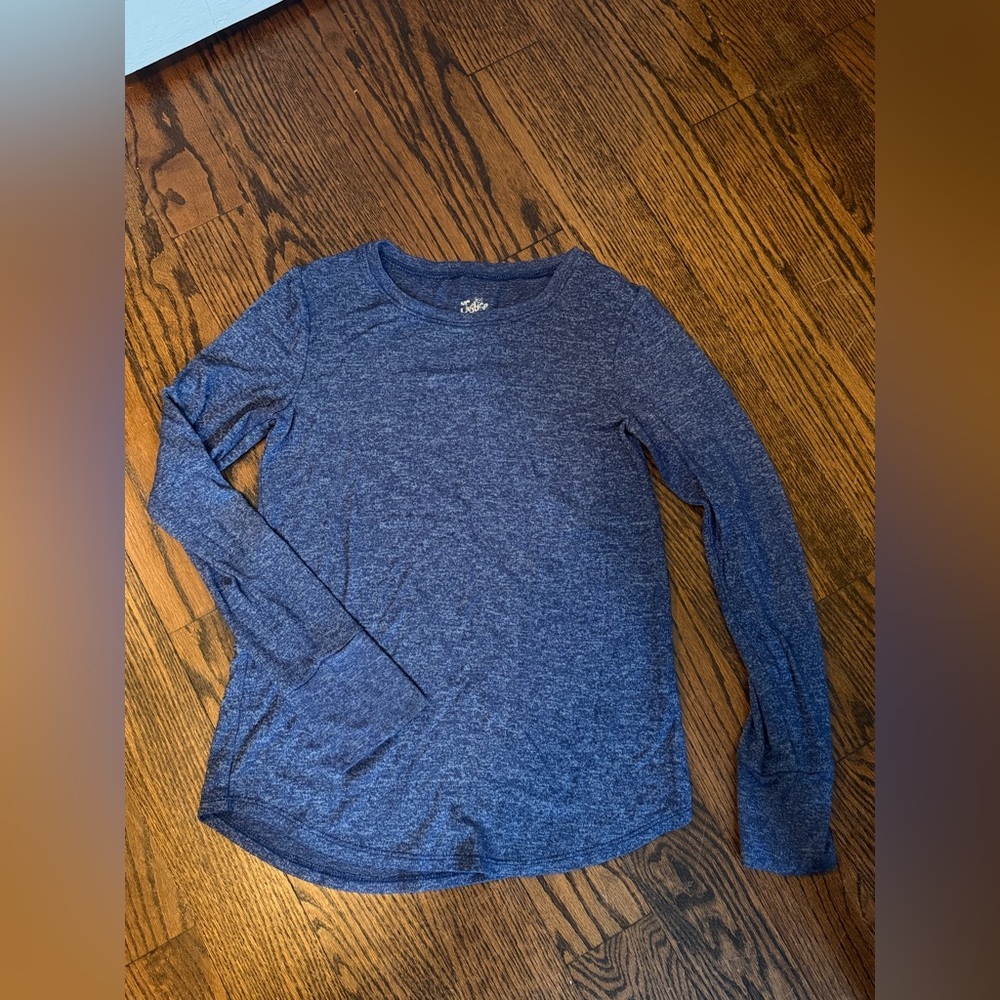 Justice Blue Long Sleeve Shirt